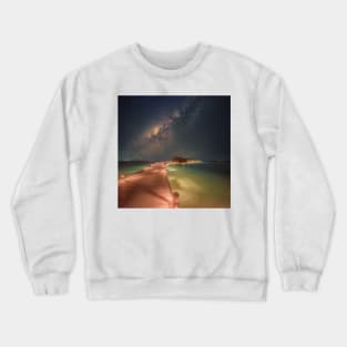 Maldives Milky Way Crewneck Sweatshirt